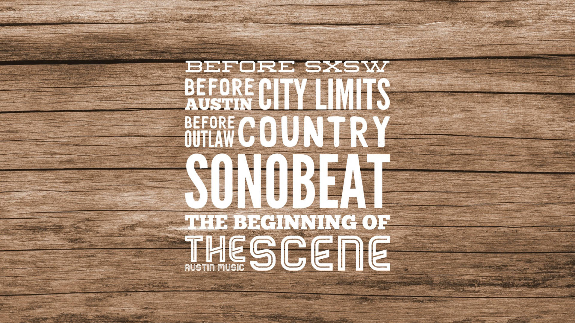 Sonobeat Records... the beginning of the Austin music scene